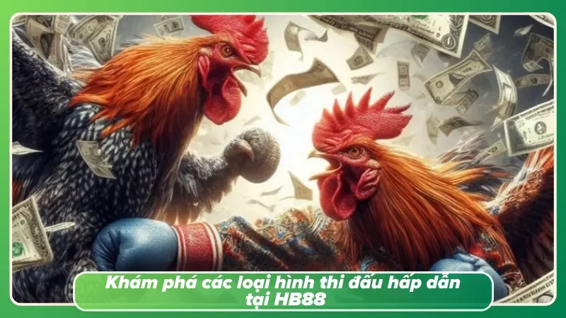 Những hình thức thi đấu phổ biến được cập nhật tại HB88