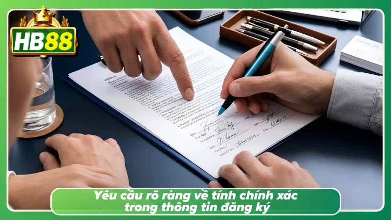 Đảm bảo tính chuẩn xác trong thông tin người dùng