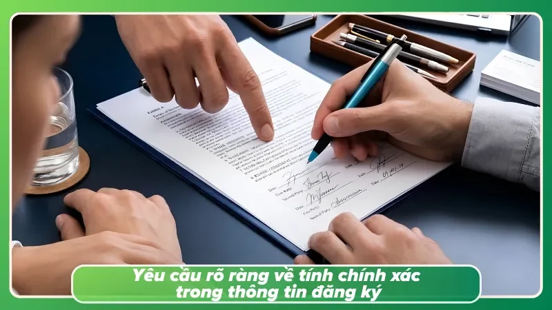 Đảm bảo tính chuẩn xác trong thông tin người dùng