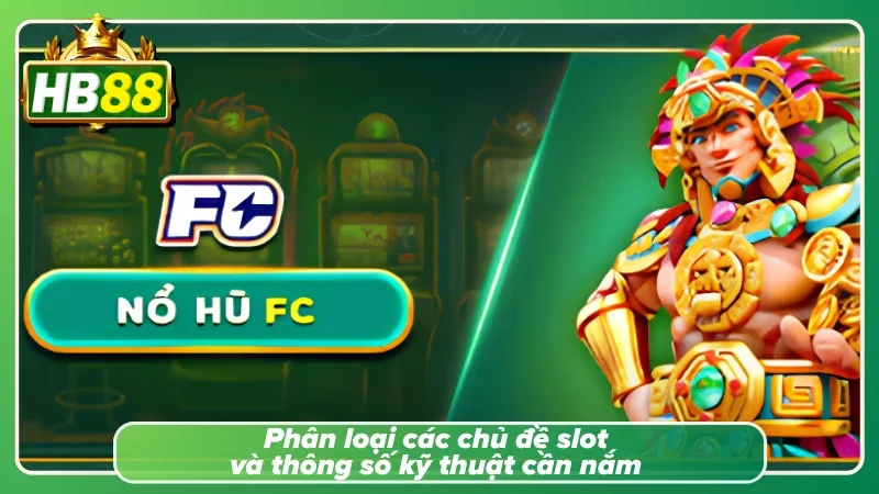 Phân loại game slot và các thông số quan trọng