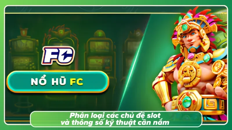 Phân loại game slot và các thông số quan trọng