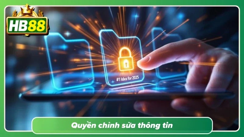 Quyền riêng tư HB88 liên quan đến vấn đề cập nhật dữ liệu