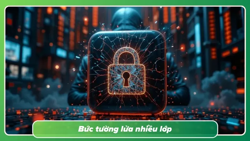 Sử dụng bức tường lửa nhiều lớp để giữ an toàn dữ liệu